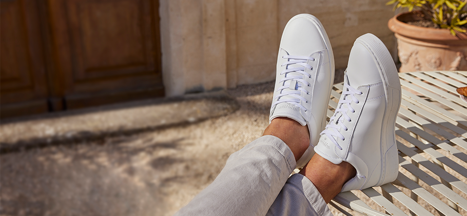 How to: Witte sneakers kuisen