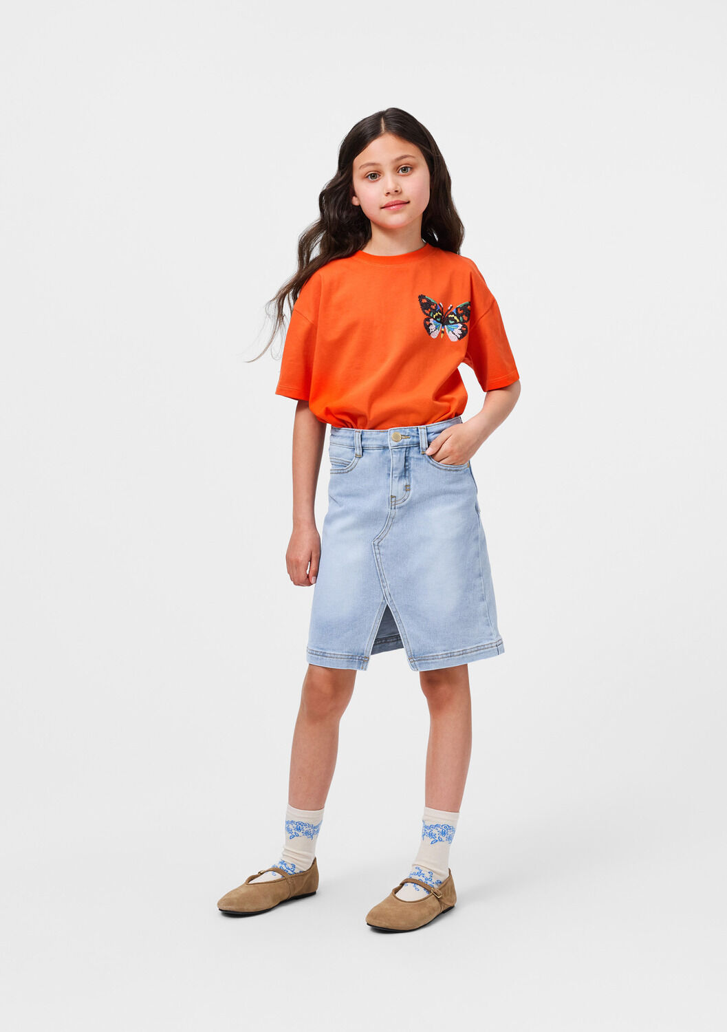 Oranje MOLO T-shirt REINETTE - large