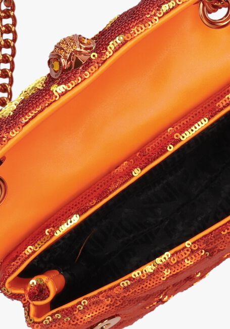 KURT GEIGER LONDON SEQUINS MINI KENSINGTON Sac bandoulière en orange - large