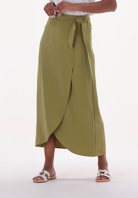 ANOTHER LABEL Jupe midi BRYN SKIRT en vert - large