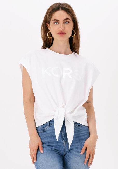 MICHAEL KORS T-shirt KORS TIE TEE en blanc - large