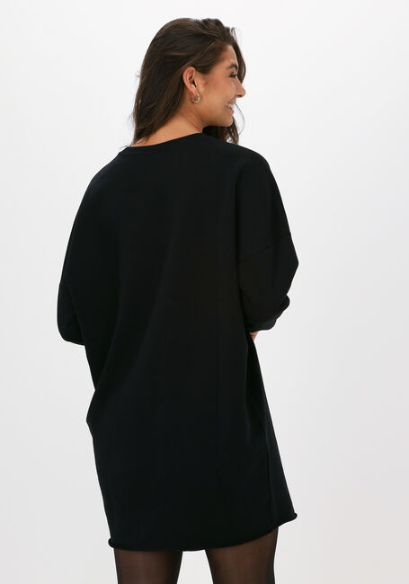 Zwarte COLOURFUL REBEL Mini jurk DESERT MUSE DROPPED SHOULDER S - large