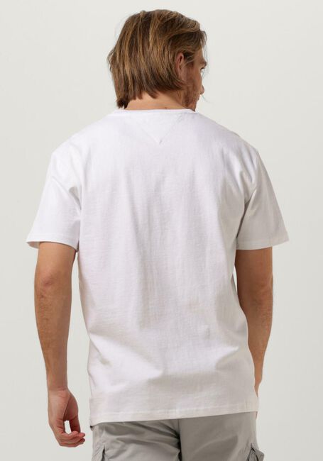TOMMY JEANS T-shirt TJM CLSC TOMMY XS BADGE TEE en blanc - large
