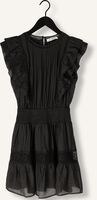Zwarte CO'COUTURE Mini jurk CALLUMCC FRILL PINTUCK DRESS Zwarte CO'COUTURE Mini jurk CALLUMCC FRILL PINTUCK DRESS - medium