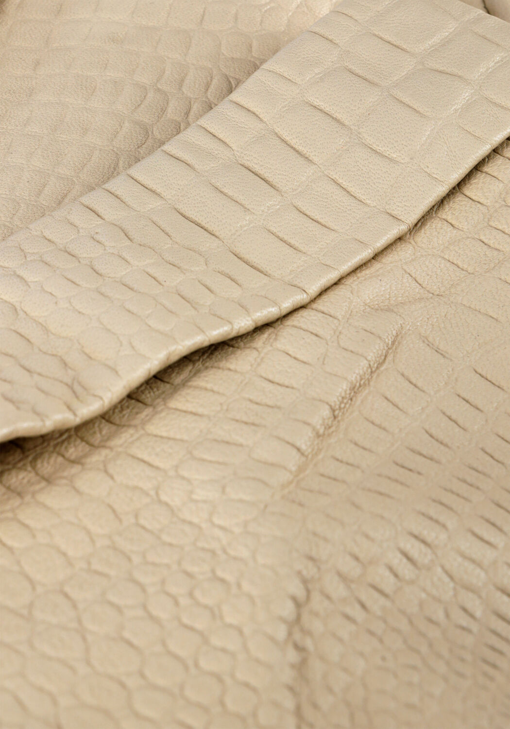 Creme NOTES DU NORD Broeken/jumpsuits GEORGINA LEATHER SHORTS - large