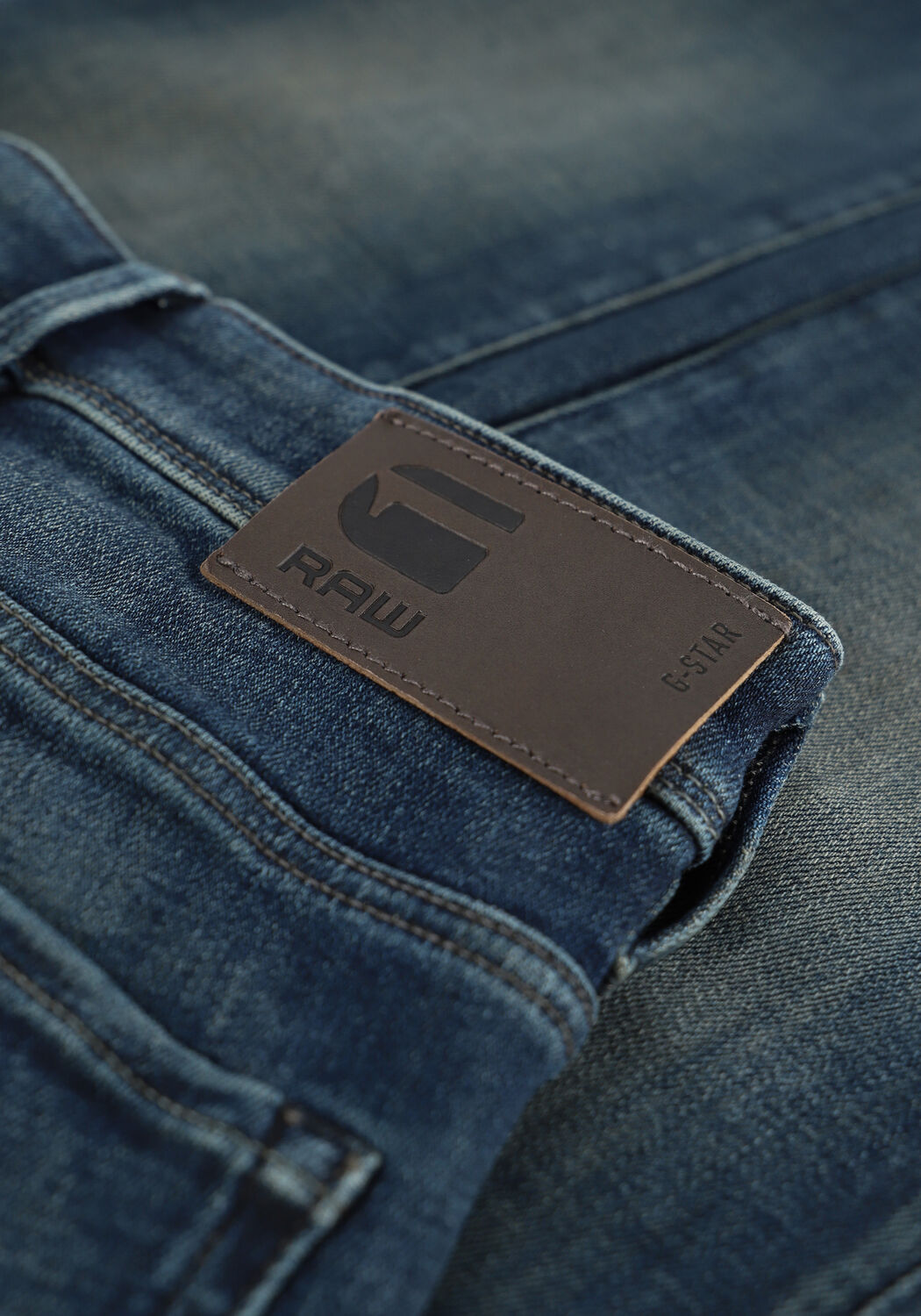 G-STAR RAW Skinny jeans C051 - HEAVY ELTO PURE SUPERST Bleu fonc&eacute; - large