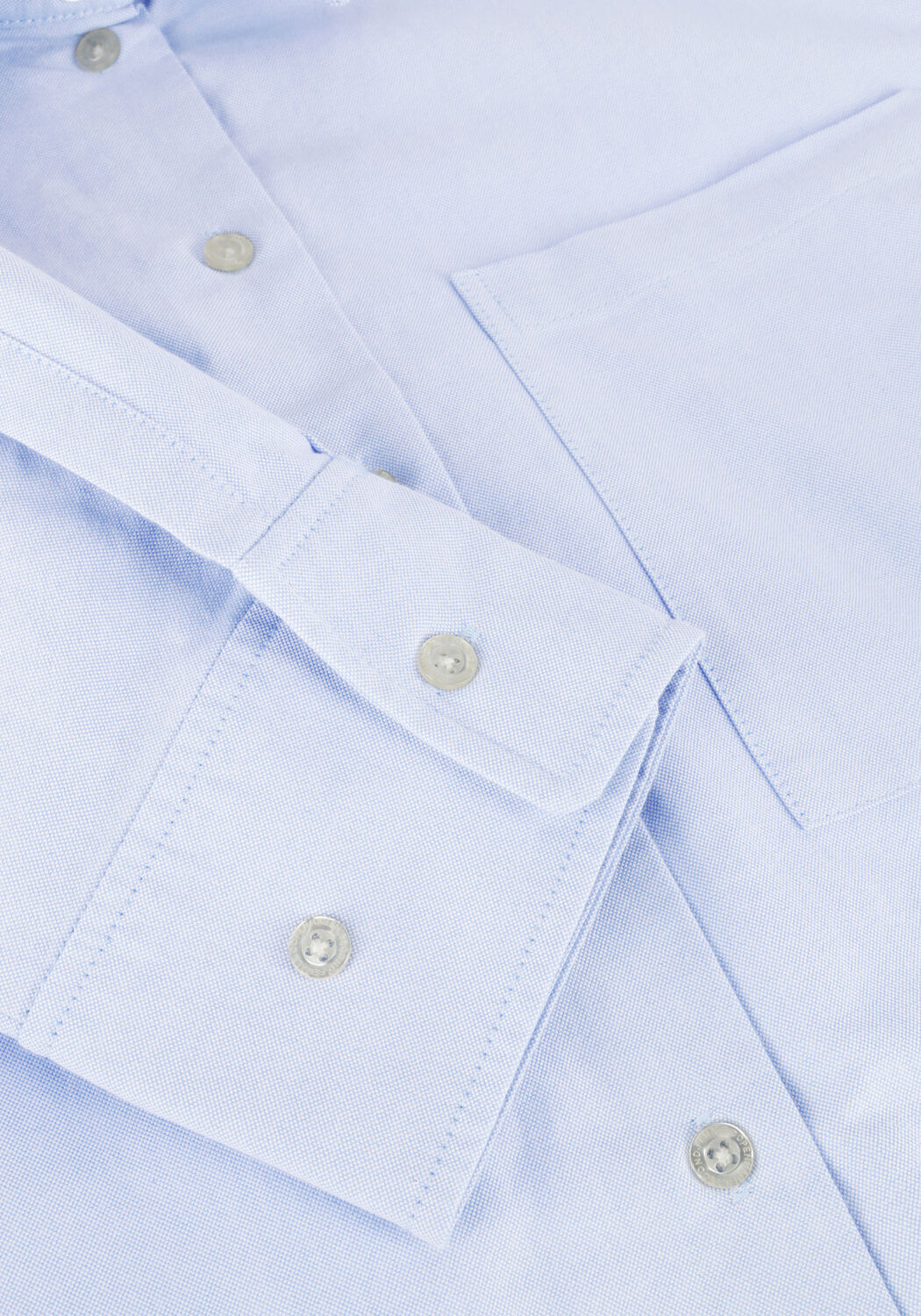 SECOND FEMALE BAULO CROPPED SHIRT Blouses Bleu clair - large