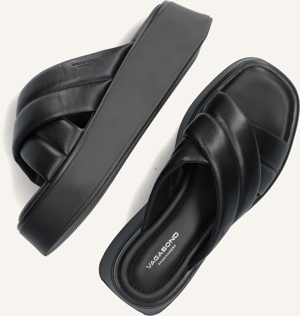 Zwarte VAGABOND SHOEMAKERS Slippers COURTNEY 201 Zwarte VAGABOND SHOEMAKERS Slippers COURTNEY 201 - large