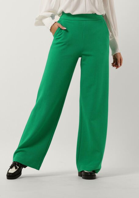 Groene VANILIA Pantalon RIBBED CHIC PANTS - large