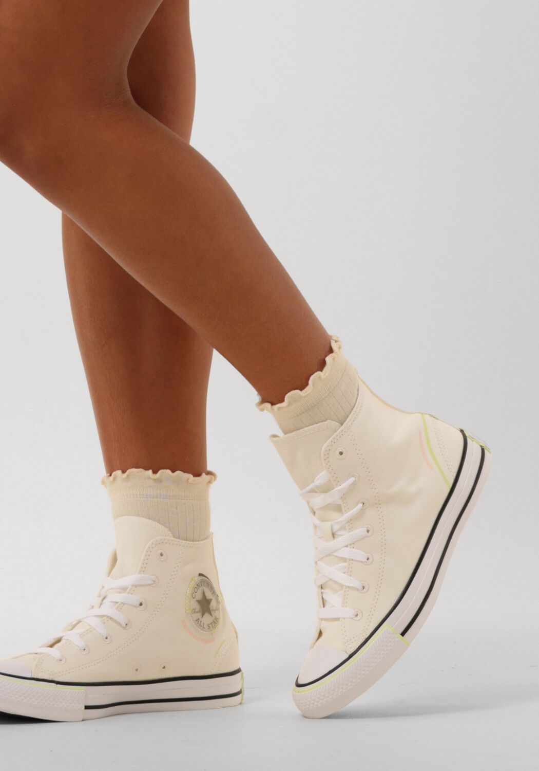 Witte CONVERSE Sneakers CHUCK TAYLOR ALL STAR COLOR POP - large