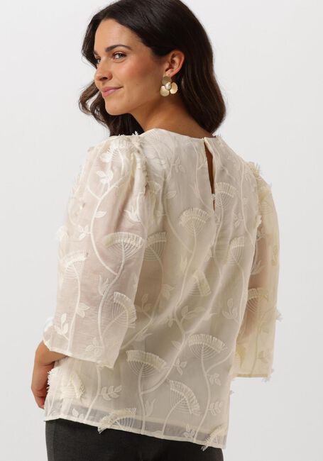 MINUS PIPER ROUND NECK BLOUSE Blouses Écru - large