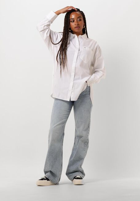 Witte TOMMY JEANS  TJW RLX ESSENTIAL SH - large