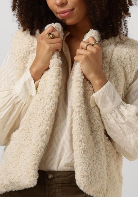 CIRCLE OF TRUST Gilet ARIANA GILET Écru - large