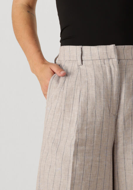 Beige SELECTED FEMME Pantalon SLFVILKA SUN HW EXTRA WIDE PANT - large