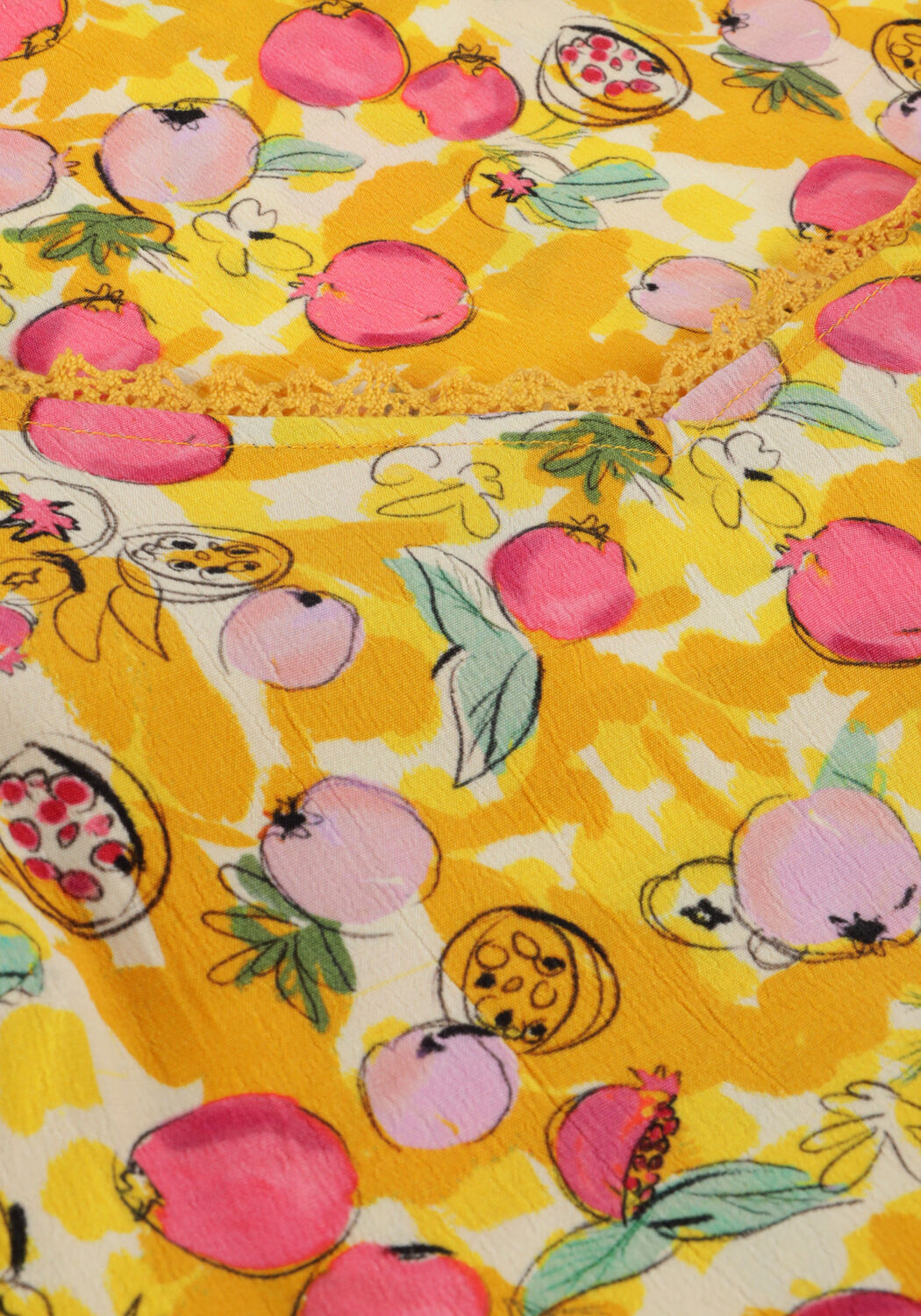 Gele POM AMSTERDAM Top EVI 7285 - large