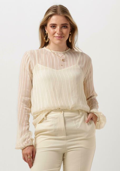 NOTRE-V X BO - TEDDY BLOUSE Blouses en beige - large
