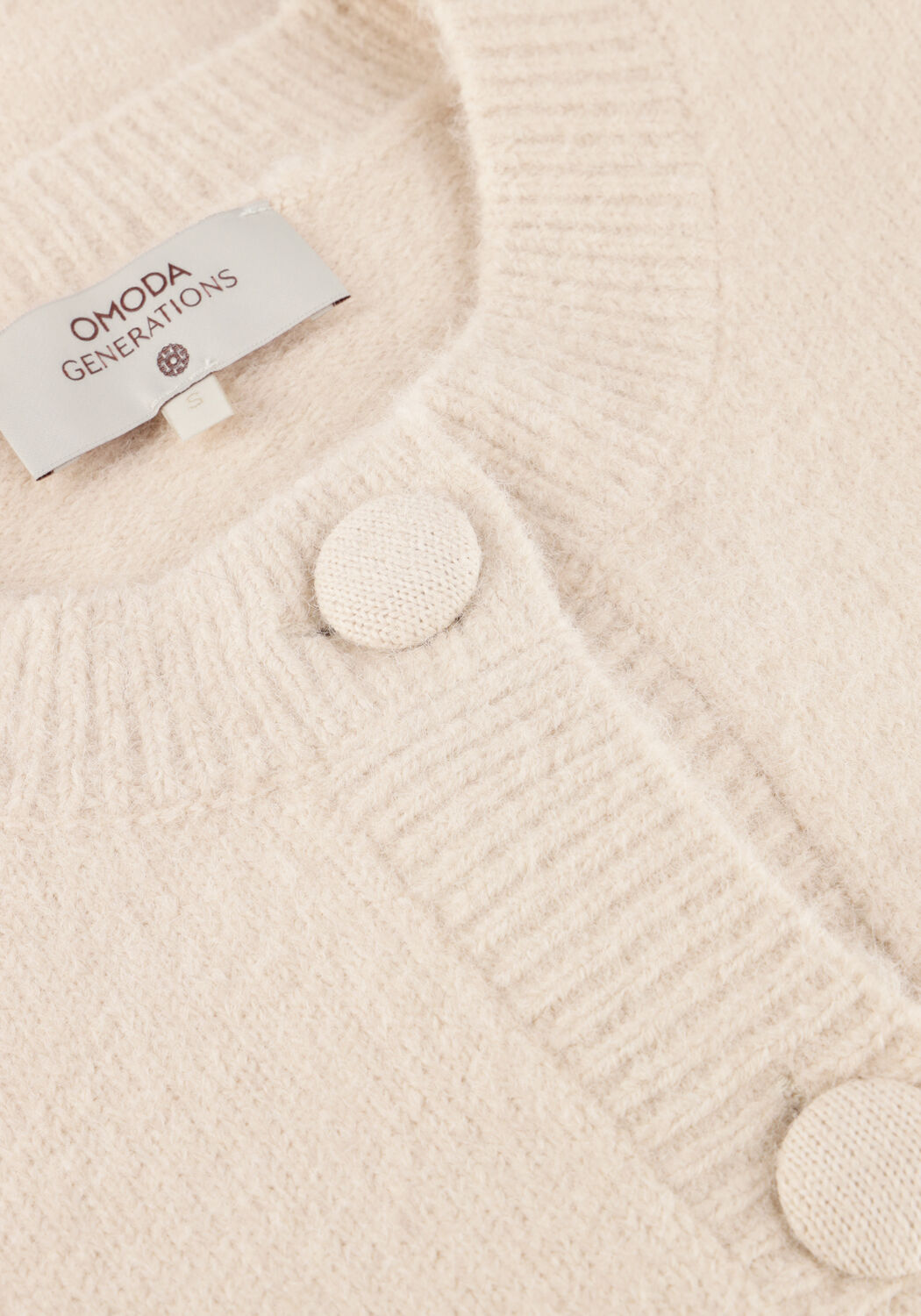 Ecru OMODA ATELIER Vest OM-ROOTS - large