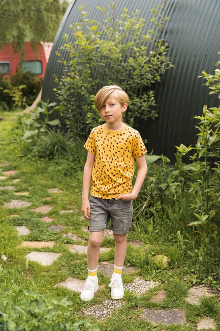 KOKO NOKO T-shirt R50868 en jaune - large