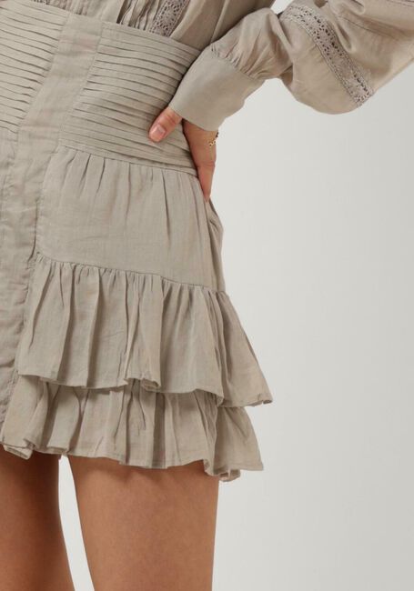 ROUGH STUDIOS Mini-jupe 7323515060424 en beige - large