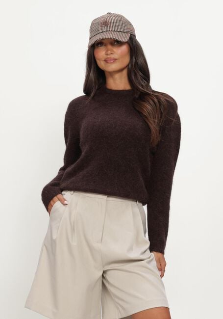 BOII STUDIOS Pull TILDE en marron - large