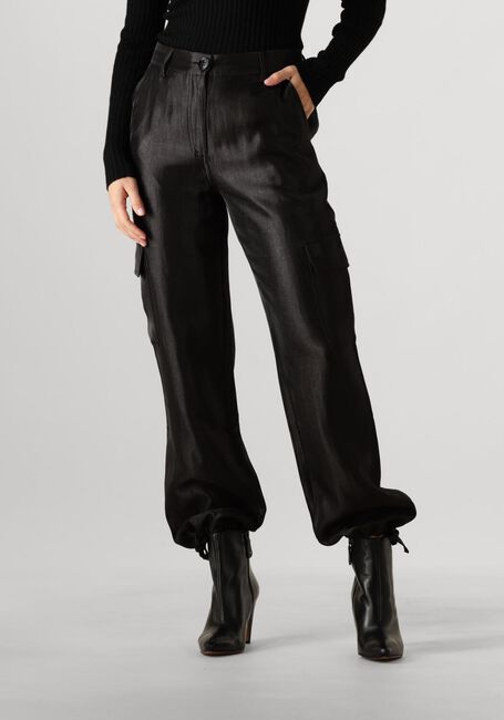 AIMEE THE LABEL Pantalon RIANNE en noir - large