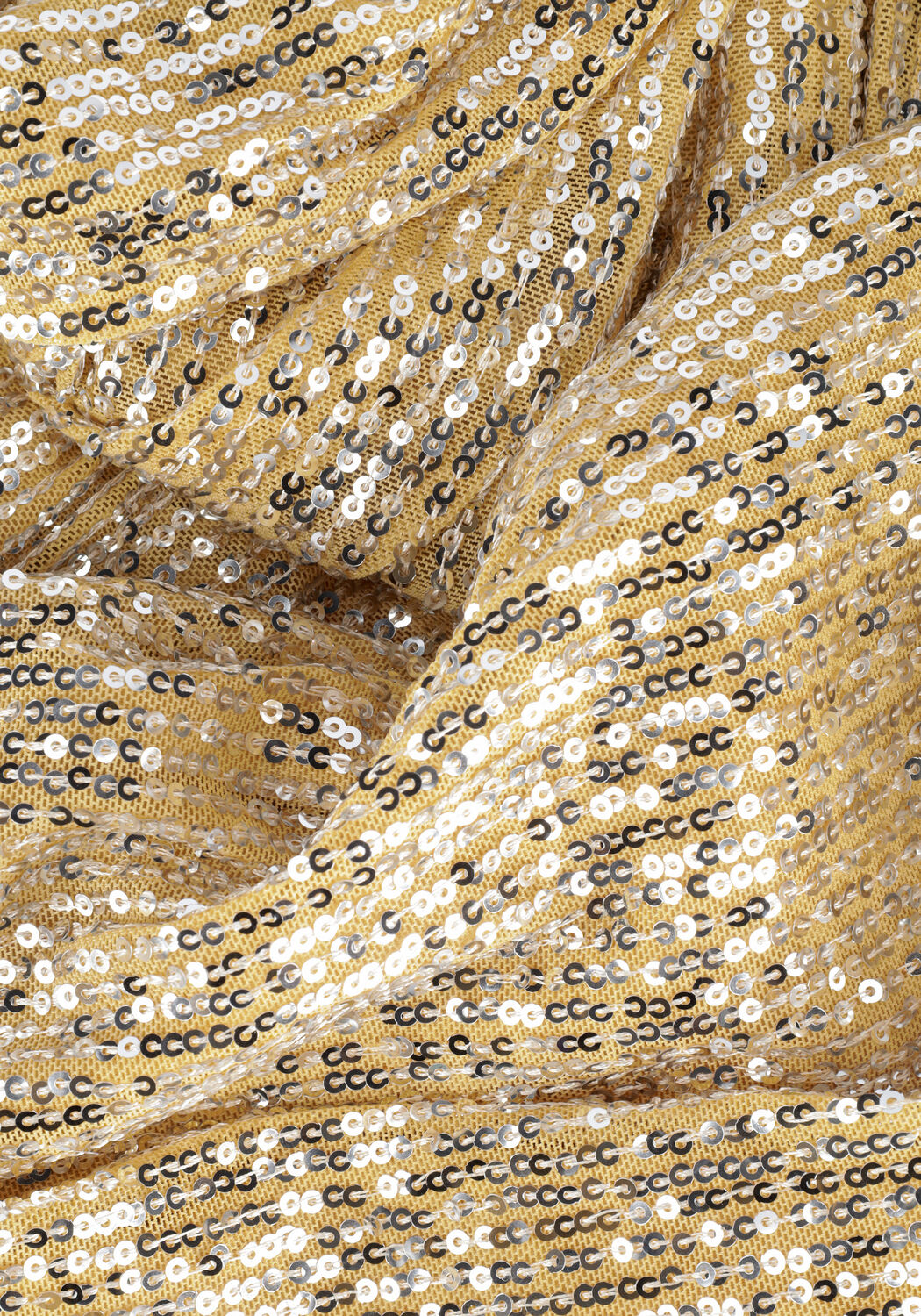 SECOND FEMALE Pantalon SHINE ON TROUSERS en or - large