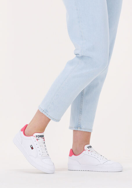 TOMMY JEANS Baskets basses CITY CUPSOLE WMN en blanc - large