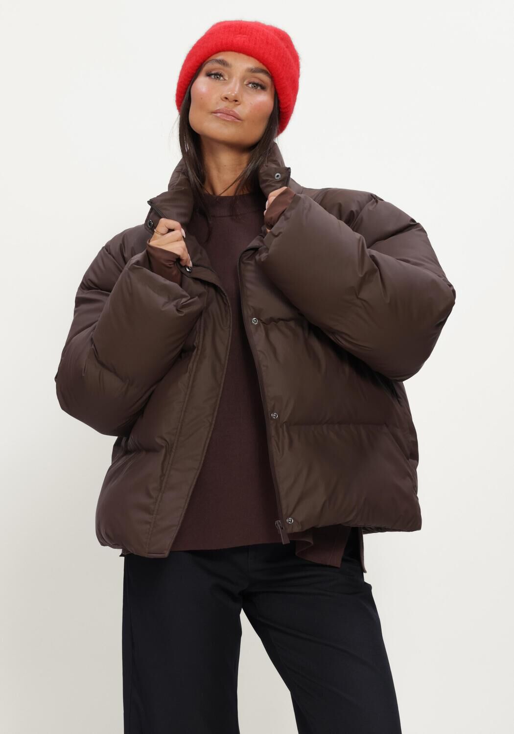 NOTRE-V Veste matelass&eacute; NV-IDE en marron - large