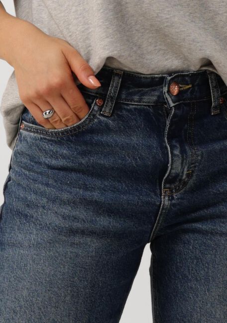 Donkerblauwe LEE Straight leg jeans RIDER CLASSIC - large