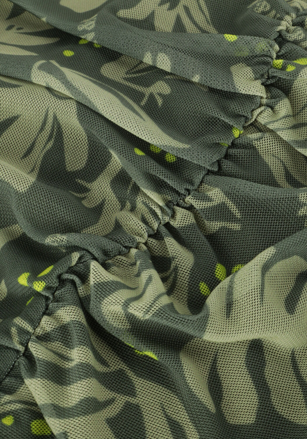 NIK & NIK Mini robe NN MESH DRESS en vert - large