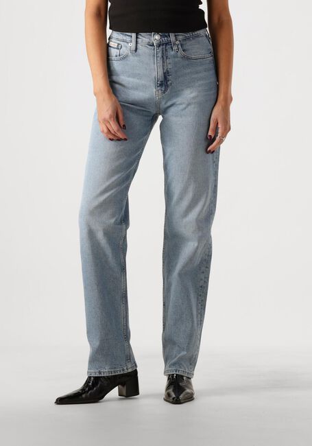 CALVIN KLEIN Straight leg jeans HIGH RISE STRAIGHT Bleu clair - large