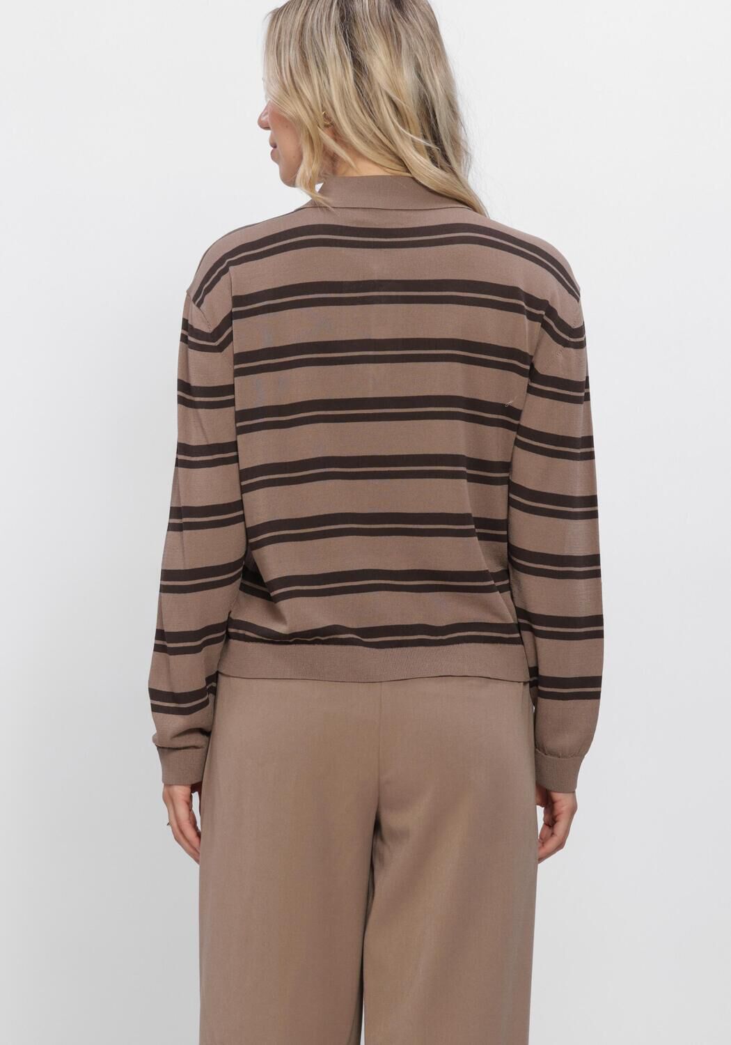 Zand MSCH COPENHAGEN  MSCHDOROTHEA FAUSTINA SHIRT AOP - large