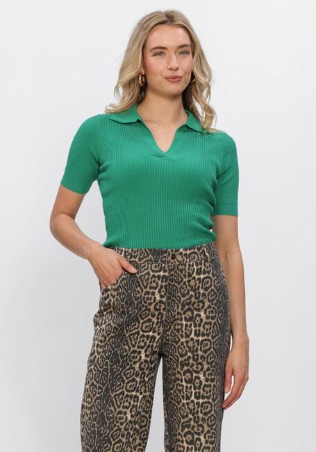 YDENCE T-shirt KNITTED TOP WIES en vert - large