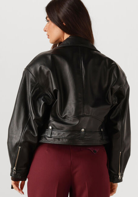 IBANA Veste en cuir JONET en noir - large