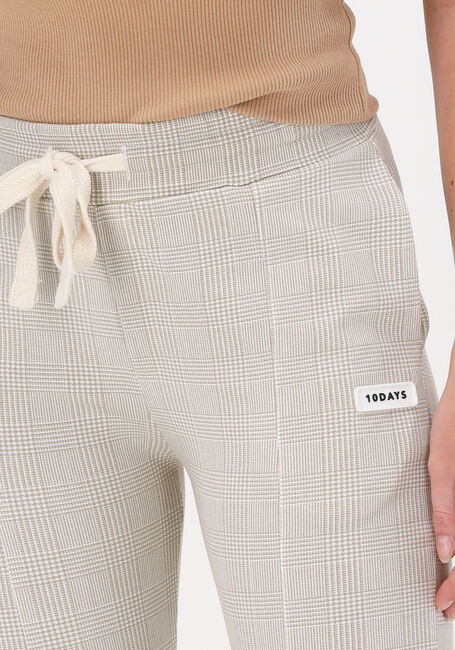 Beige 10DAYS Pantalon TRAINER CHECK - large