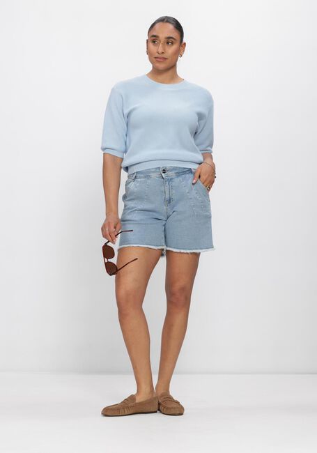 NUKUS Pull NINA PULLOVER en bleu - large