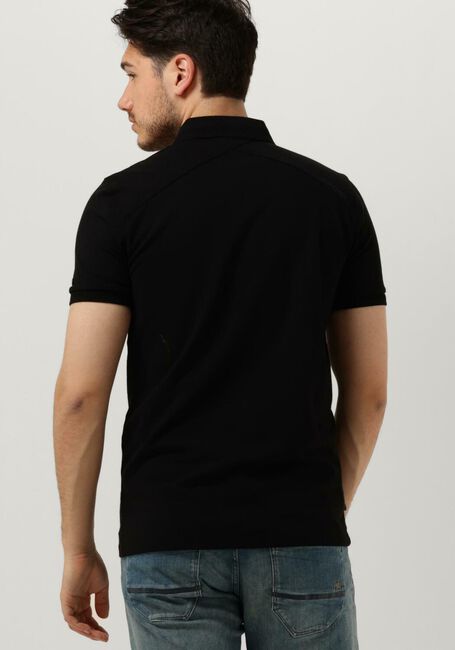 Zwarte CAST IRON Polo SHORT SLEEVE POLO ORGANIC COTTON PIQUE ESSENTIAL - large