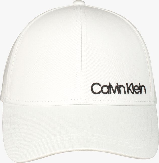 CALVIN KLEIN Casquette SIDE LOGO CAP en blanc - large