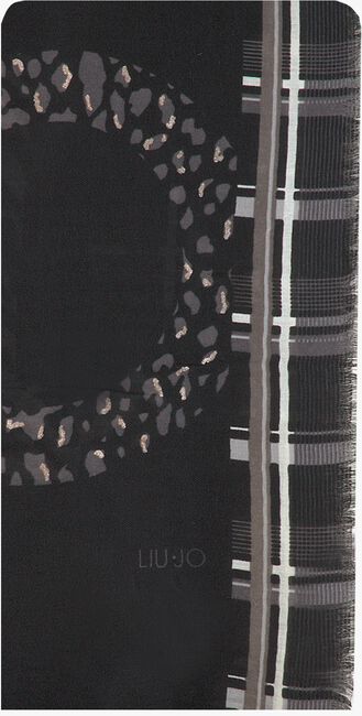 LIU JO Foulard STOLA 70 X 180 LIU JO MIX en noir  - large