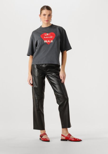 Donkergrijze CATWALK JUNKIE T-shirt GRAPHIC TSHIRT - large