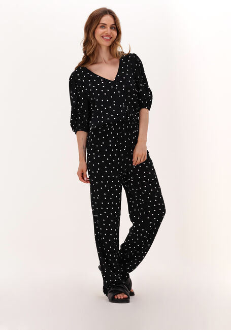 MODSTRÖM Haut RIDDER PRINT TOP en noir - large