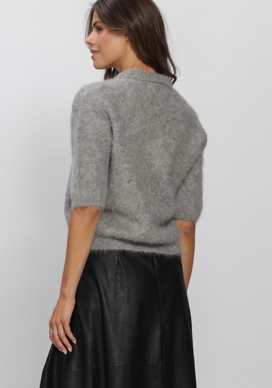 KNIT-TED SHERMAN TOP Hauts & T-shirts en gris - large