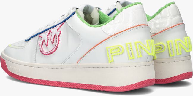 Witte PINKO Lage sneakers BONDY 1 BASKET SNEAKER PELLE - large
