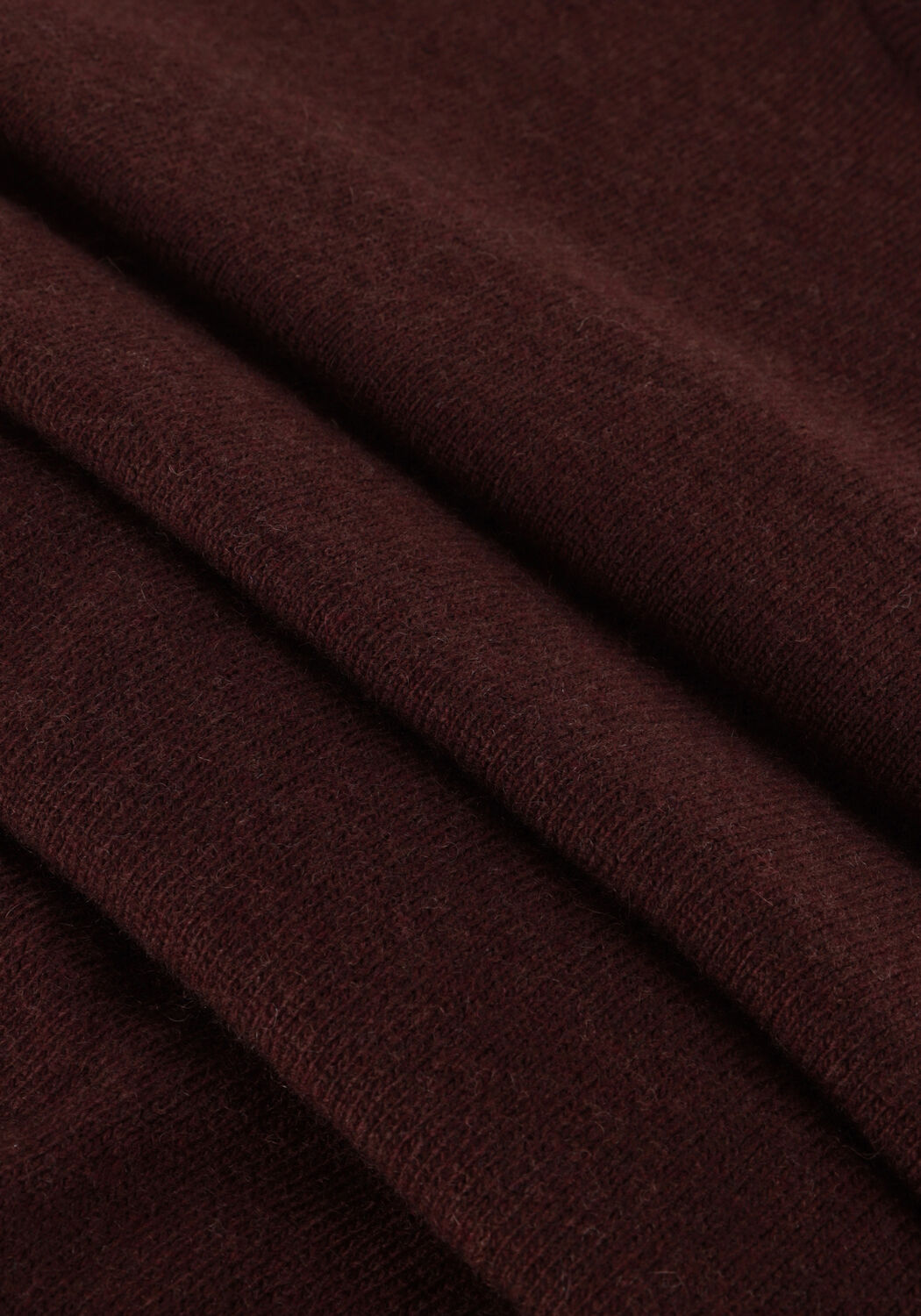 VANILIA Col roul&eacute; SHEER CASHMERE ROLLNECK en marron - large