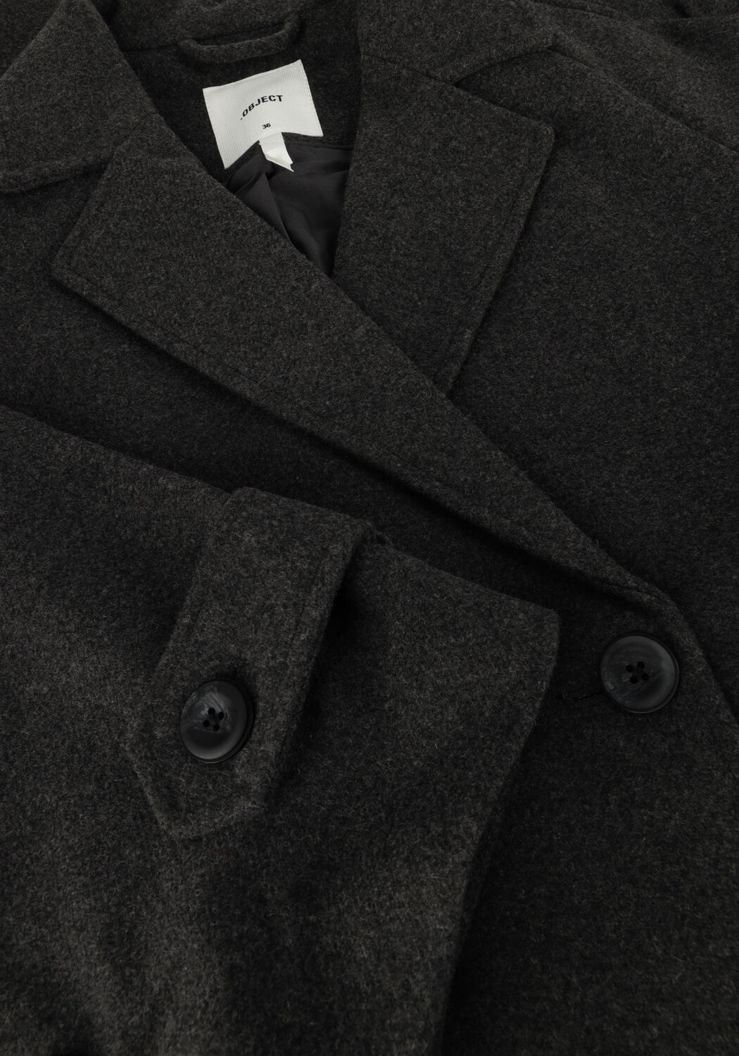 OBJECT Manteau OBJKEILY L/S COAT en gris - large