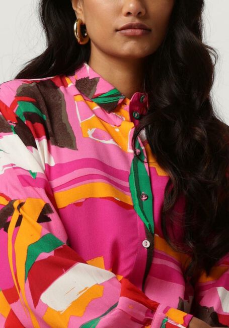 POM AMSTERDAM MILLY CAPE TOWN BLOUSE Blouses en rose - large
