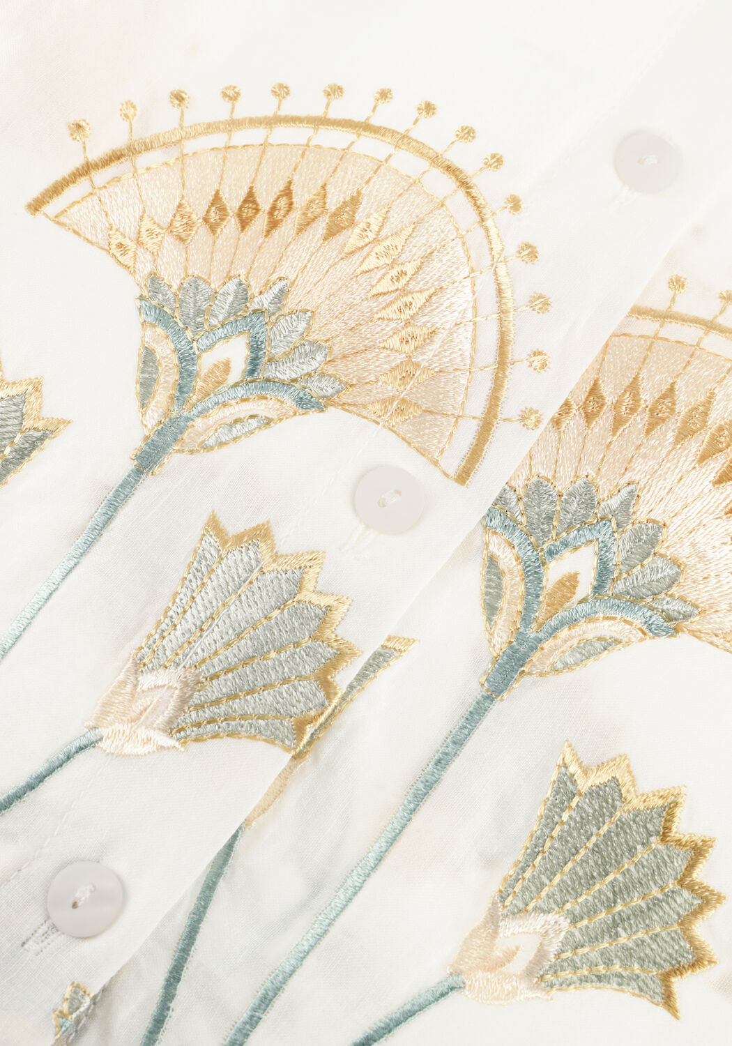 GREEK ARCHAIC KORI S26K-4075057 Robes en blanc - large