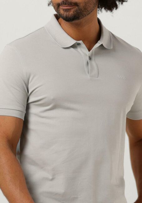 Grijze BOSS BLACK Polo PALLAS - large