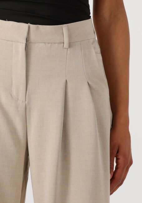 MSCH COPENHAGEN Pantalon MSCHMIRABELLE MICHELLE HW PLEAT PANTS en beige - large