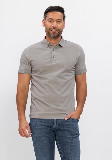 Taupe GENTI Polo POLO 3 BUTTON SS 1219 - large